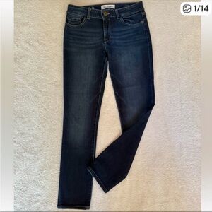 DL1961 Florence Instasculpt Skinny Jeans,  Dark Indigo Blue Sz 26 NWOT